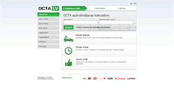 Desktop Screenshot of octa.lv