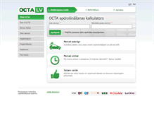 Tablet Screenshot of octa.lv